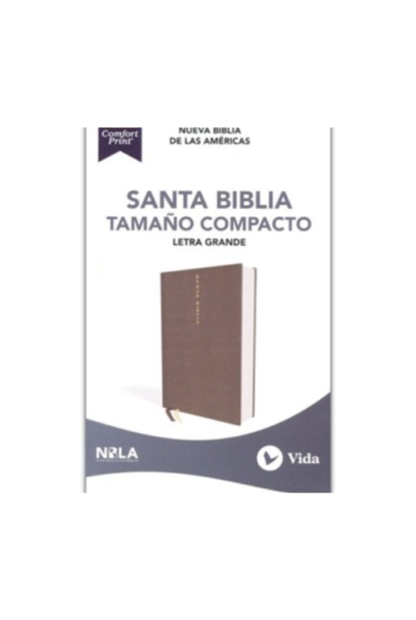 BIBLIA NBLA- LETRA GRANDE COMPACTA- PASTA DURA