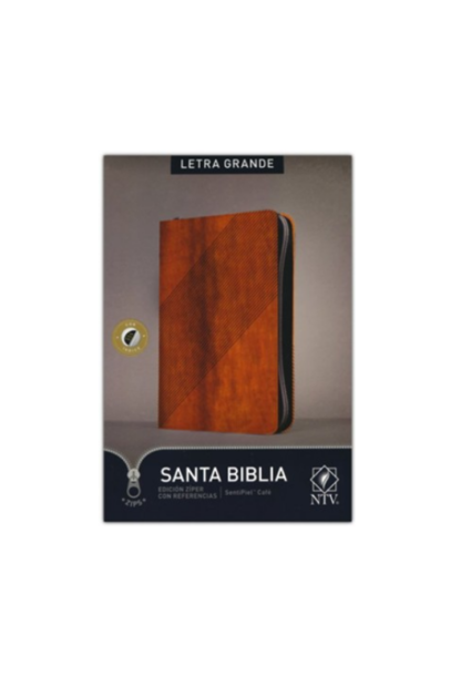 BIBLIA NTV LETRA GRANDE CAFE CON CIERRE