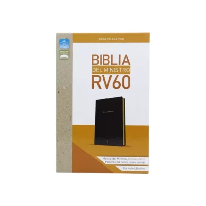 BIBLIA DEL MINISTRO RV1960 NEGRA